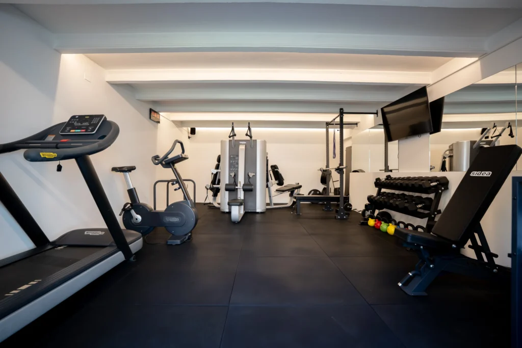 Dettaglio pacchetto di capodanno: area fitness